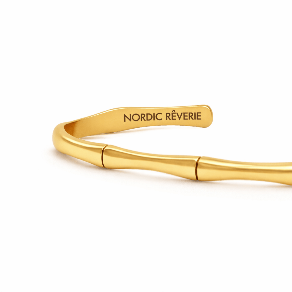 NORDIC BONE BRACELET GOLD - nordic rêverie